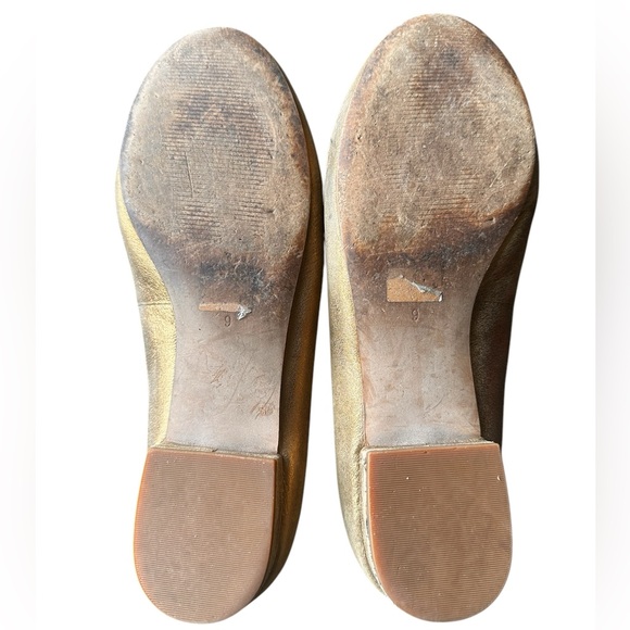 Madewell Leia Metallic Gold Shimmer Rounded Toe
Ballet Flats - Picture 13 of 15
